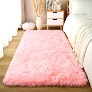 Soft & Plush Silky Area Rug - Perfect for Living Room, Bedroom, and Coffee Table Decor - Dry Clean Only